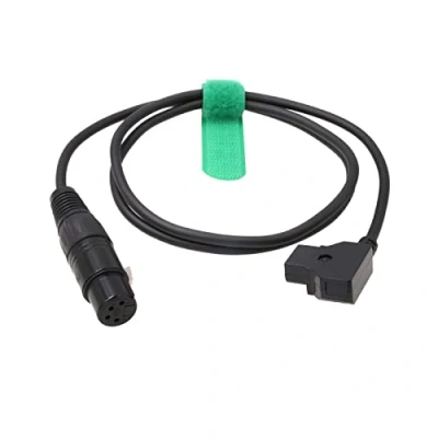 Abbildung von HangTon Video Broadcast Kamera Monitor XLR 4 Pin Buchse D Tap Stromkabel