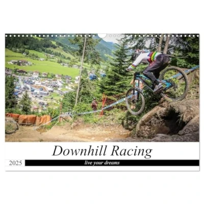Abbildung von Downhill Racing (Wandkalender 2025 DIN A3 quer), CALVENDO Monatskalender