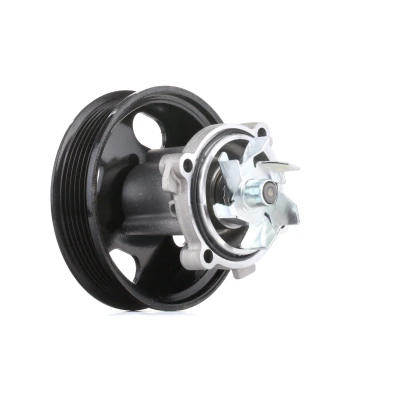 Abbildung von GRAF PA1083 Wasserpumpe mit Dichtung mechanisch Stahlblech 116,88 für Keilrippenriementrieb OPEL: Combo C Kasten / Kombi, Corsa D Schrägheck