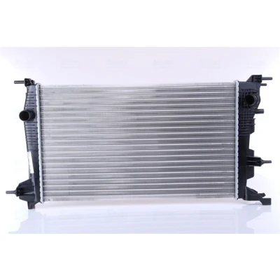 Abbildung von NISSENS 637647 Kühler, Motorkühlung Aluminium 630 378 24 Kühlrippen mechanisch gefügt RENAULT: MEGANE 3 Schrägheck, SCENIC 3, Grandtour