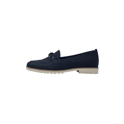 Abbildung von Tamaris Damen Slipper, Frauen Slip On,TOUCHit Fußbett,Slip ons,Slides,Schlupfschuhe,schluepfschuhe,Loafer,College Schuhe,elegant,Navy,42 EU