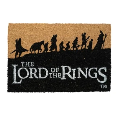 Abbildung von Grupo Erik Kokosmatte Fußmatte Schmutzfangmatte 40x60 der Herr Ringe Fußabtreter Außen und Innen Türvorleger mit Offizieller Lord of The Rings Fanartikel