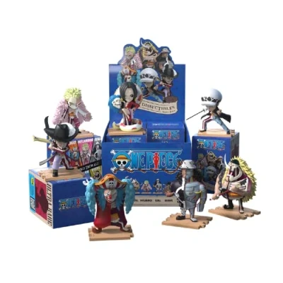 Abbildung von Mighty Jaxx Freeny&#039;s Hidden Dissectibles One Piece (Warlords Edition) Blindbox mit Spielzeug Sammelfiguren Versiegelte Packung 6 Stück, enthält Keine Duplikate