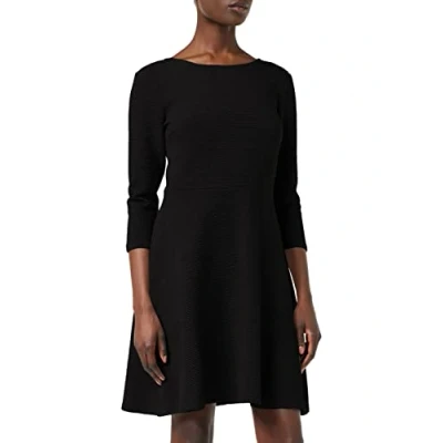 Abbildung von TOM TAILOR Denim Damen Skaterkleid 1004824, 29999 Black, XS