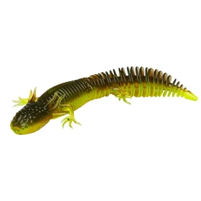 Abbildung von Savage Gear Ned Salamander 7,5cm 3gr Floating Green Pumpkin (5 Stück) Gummifisch