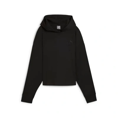 Abbildung von Puma Elevated Hoodie Kapuzenpullover, Damen, Größe: Large, Black