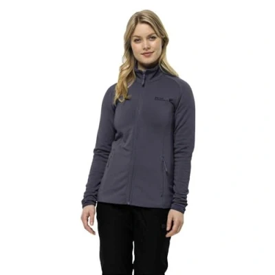 Abbildung von Jack Wolfskin Baiselberg FZ W Fleecejacke, Damen, Größe: Large, Dolphin