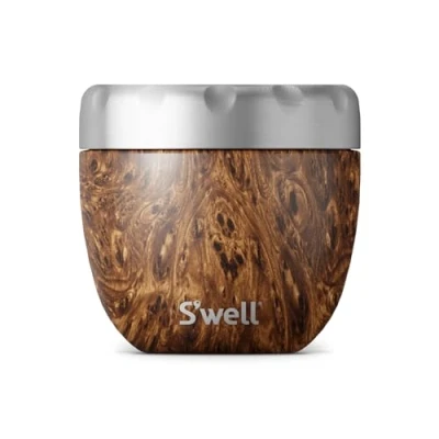 Abbildung von Swell Thermobehälter &quot;Calacatta Eats 2 in 1 Essensschale&quot;, (1 tlg.), VAKUUM ISOLIERTE KONSTRUKTION, 363 ml