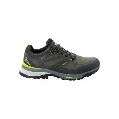 Abbildung von Jack Wolfskin Force Striker Hikingschuh, Herren, Größe: 45, Lime dark green Schuhe