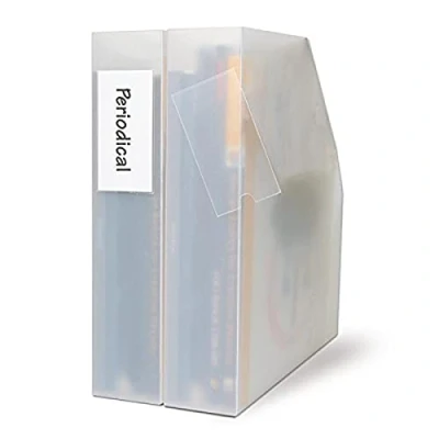 Abbildung von Niceday Etikettenhalter, 3 l, 35 x 75 mm, 12 Stück pro Packung