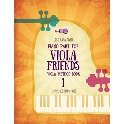 Abbildung von Piano Part for Viola Friends Method Book 1: 41 Simplified Parts (Viola Books Beginner Students)