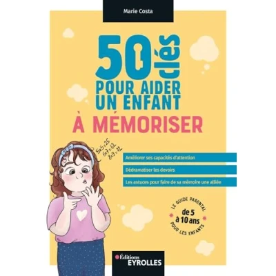 Abbildung von 50 clés pour aider un enfant à mémoriser