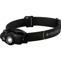 Abbildung von Ledlenser MH4 Stirn und Mehrzwecklampe, Jagen, Angeln, Befestigungsclip, Akku oder Batteriebetrieb möglich, 400 Lumen, Rotlichtfunktion, inkl.