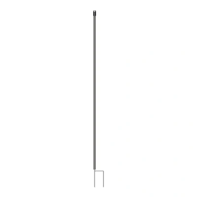 Abbildung von Hirsch Pfahl PVC schwarz 2.00m, 10 Stück, Gallagher