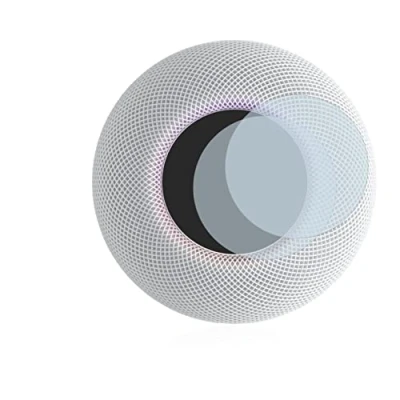Abbildung von BROTECT Full Cover Schutzfolie Matt für Apple HomePod mini (2 Stück) Screen Displayschutz Folie, 3D Curved, Anti Reflex