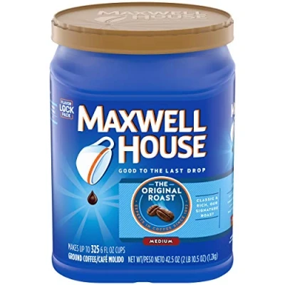 Abbildung von Maxwell House Original Roast Ground Coffee 42.5 Ounce Value Container by Choceur [Foods]