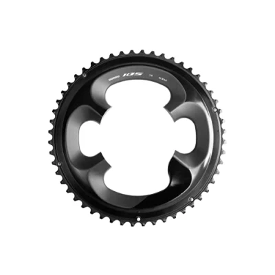 Abbildung von Kettenblatt 53z Shimano 105 FC R7000 Schwarz