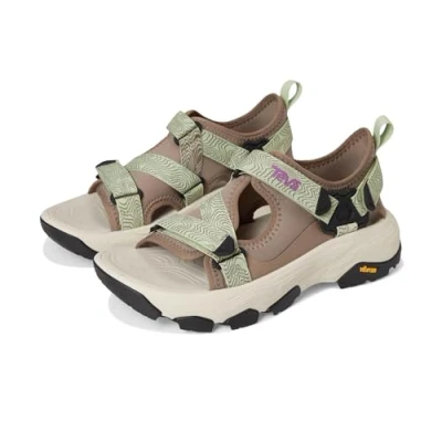 Abbildung von Teva Grandview MAX Trekkingsandale, Damen, Größe: 38, Caribou/seedling Schuhe