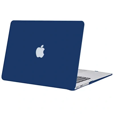Abbildung von TECOOL Hülle Kompatibel mit Alten MacBook Air 13 Zoll 2010 2017 A1466 A1369, Ultradünne Schutzhülle Hartschale Case, Nicht neuen 2018 2024, Mattes Marineblau