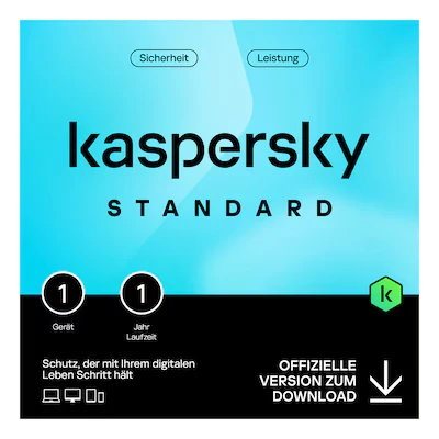 Abbildung von Kaspersky Standard Anti Virus [1 Gerät 1 Jahr]