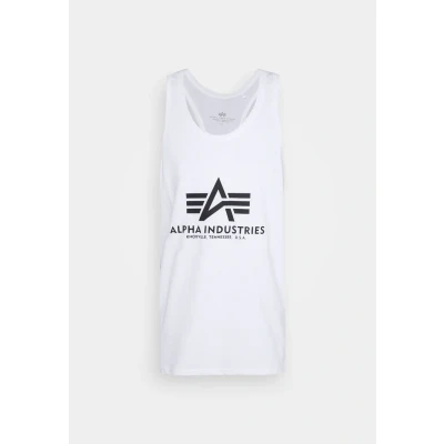 Abbildung von Alpha Industries Basic TANK Top, Herren, Größe: Small, White