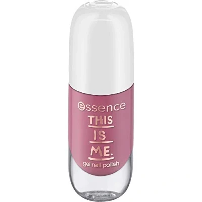 Abbildung von essence this is me. gel nail polish, Gellack, Nagellack, Nr. 11 amazing, nude, gelig, ohne Aceton, vegan, Alkohol (8ml)