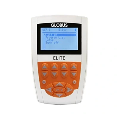 Abbildung von GLOBUS Elite, 4 Kanal Elektrostimulator, 98 Programme für jeden Behandlungsbedarf, Fitness, Körperform, Schönheit, Gesundheit und Wohlbefinden