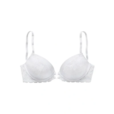 Abbildung von Lascana Pushup BH, Damen, Größe: 70DD, Reinweiß