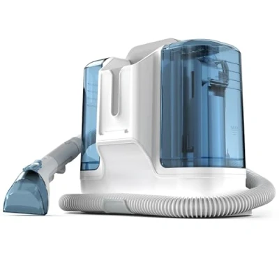 Abbildung von Rivenara Polsterreiniger Gerät Nasssauger Waschsauger 450W Polsterreinige Teppichreiniger Wischsauger Polstermöbel Carpet Cleaner Auto Sofa Reiniger Nass Trockensauger Reinigungsgerät Couch