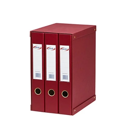Abbildung von PARDO 924302 3 Ordner, weinrot