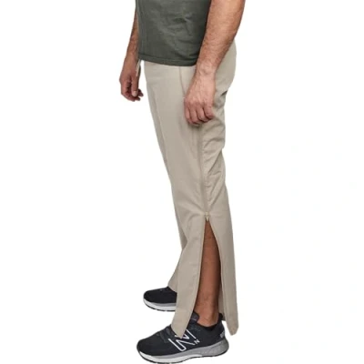 Abbildung von Dobsom Reha Hose SALTÖ für Damen und Herren Sand 5XL Überziehhose Fahrrad Roller, Physio, Gipsbein, OP Seitlich zu öffnen Durchgehender Reißverschluss