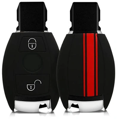 Abbildung von kwmobile Schlüsseltasche Autoschlüssel Hülle für Mercedes Benz (1 tlg), Schlüsselhülle Schlüssel Case Cover