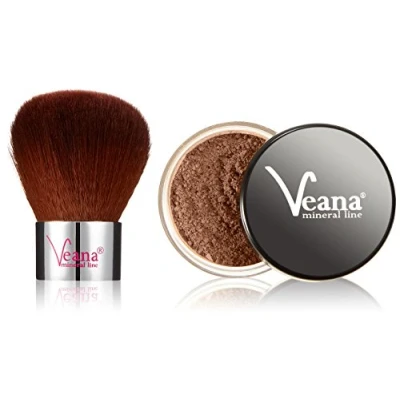 Abbildung von Veana Mineral Foundation Milk Chocolate 6 g plus Kabuki, 1er Pack (1 x g)