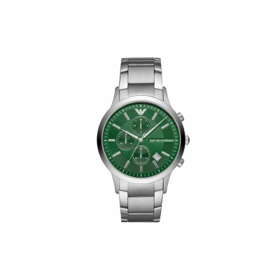 Abbildung von Emporio Armani Herrenuhr Chronograph mindestens 50 % recycelter Edelstahl, AR11507