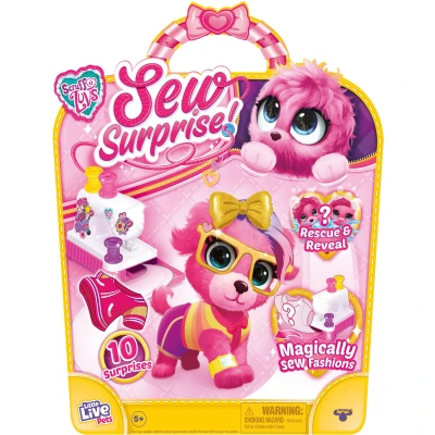 Abbildung von Scruff A Luvs Kuscheltier Sew Surprise, Rosa