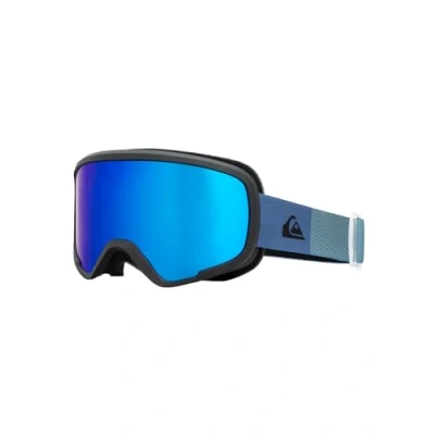 Abbildung von Quiksilver Boy&#039;s Shredder Cold Weather Gloves, Flint Stone/Blue ML S3, One Size