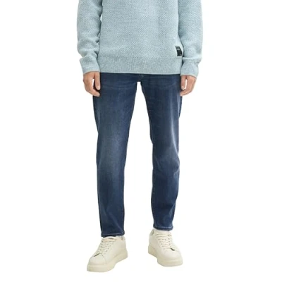Abbildung von TOM Tailor denim Jeans Tapered Fit, Herren, Größe: 33x32, Overdyed blue