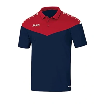 Abbildung von JAKO Fussball Champ Poloshirt, Herren, Größe: Small, Blaurotweiss