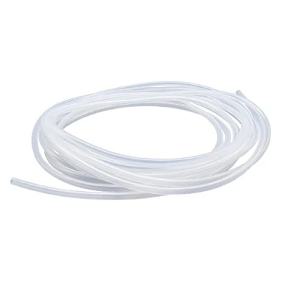 Abbildung von Silikonschlauch 6mm ID X 10mm OD, 5 Meter, LAVMHAB Lebensmitteltaugliche Schläuche Flexibler Klar Wasser Luft Rohre für die Pumpe übertragen