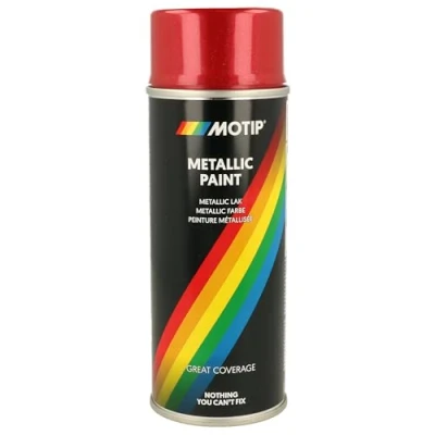 Abbildung von Acrylfarbe Motip 400 Ml Metallisch Rot