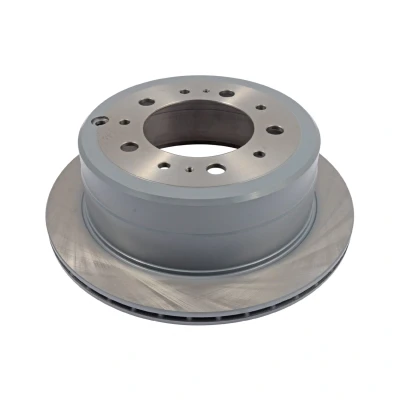 Abbildung von FEBI BILSTEIN 170768 Bremsscheibe Hinterachse 329,5 18,2 8 150 innenbelüftet beschichtet TOYOTA: Land Cruiser 100