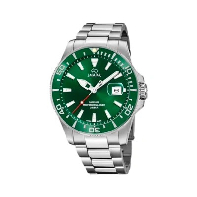Abbildung von Jaguar PRO Diver Kollektion Uhr, Herren, Größe: One Size, Silber farbend