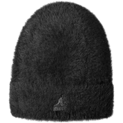 Abbildung von Kangol Unisex Faux Pelz Beanie Baskenmütze, schwarz, One Size