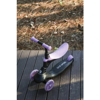 Abbildung von QPlay Sema Pro 3 rädriger 5 in 1 Tretroller, Violett