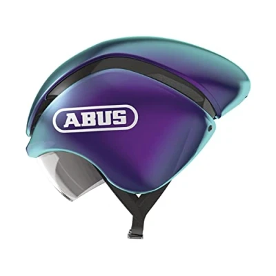 Abbildung von ABUS Zeitfahrhelm GameChanger TT Aerodynamischer Fahrradhelm mit optimalen Ventilationseigenschaften für Damen und Herren Lila, Größe S