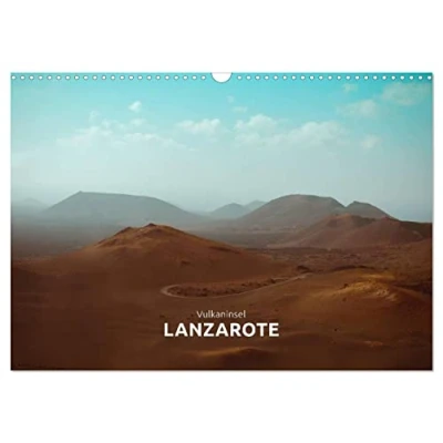 Abbildung von Vulkaninsel Lanzarote (Wandkalender 2025 DIN A3 quer), CALVENDO Monatskalender