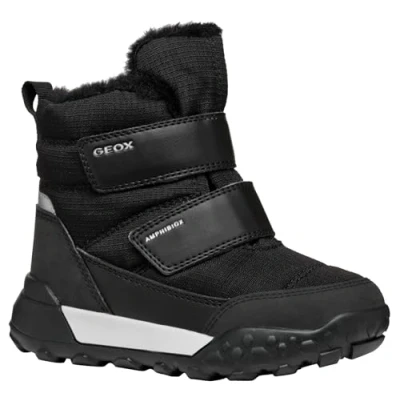 Abbildung von Geox J Trekkyup Snowboot/Winterstiefel für Kinder, Größe: 32, Black Schuhe
