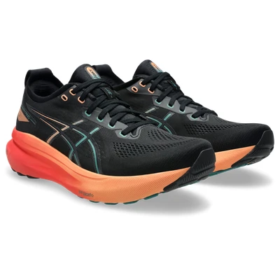 Abbildung von Asics Gelkayano 31 Laufschuh Straße, Herren, Größe: 42, Black/rainy lake Schuhe
