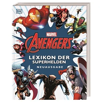 Abbildung von Marvel Avengers Lexikon der Superhelden Neuausgabe: Neuausgabe. Einzigartiger Überblick zu mehr als 200 Helden und Schurken mit Original Comicillustrationen