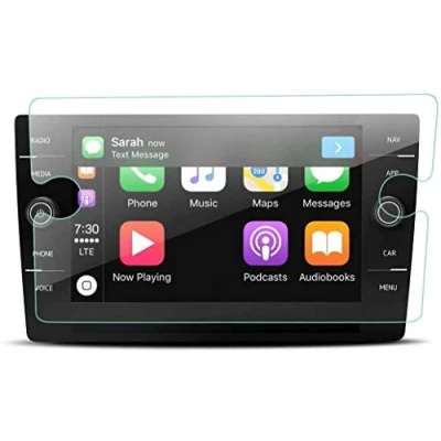 Abbildung von LFOTPP Golf 7 Facelift GTI GTE GTD R Variant 8 Zoll Navigation Schutzfolie Tempered 9H Kratzfest Anti Fingerprint HD Displayschutzfolie GPS Navi Folie